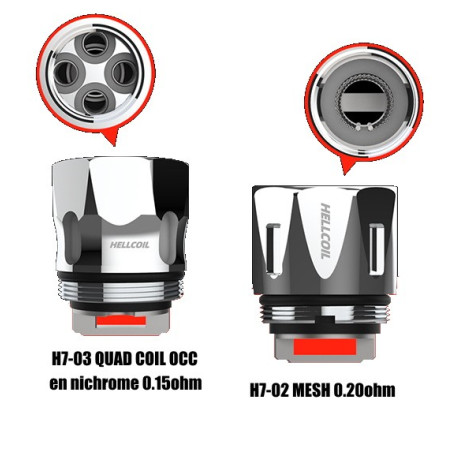 5x Résistances Hellcoil / Hellvape