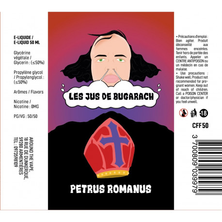 E-liquide Petrus Romanus / Les Jus de Bugarach