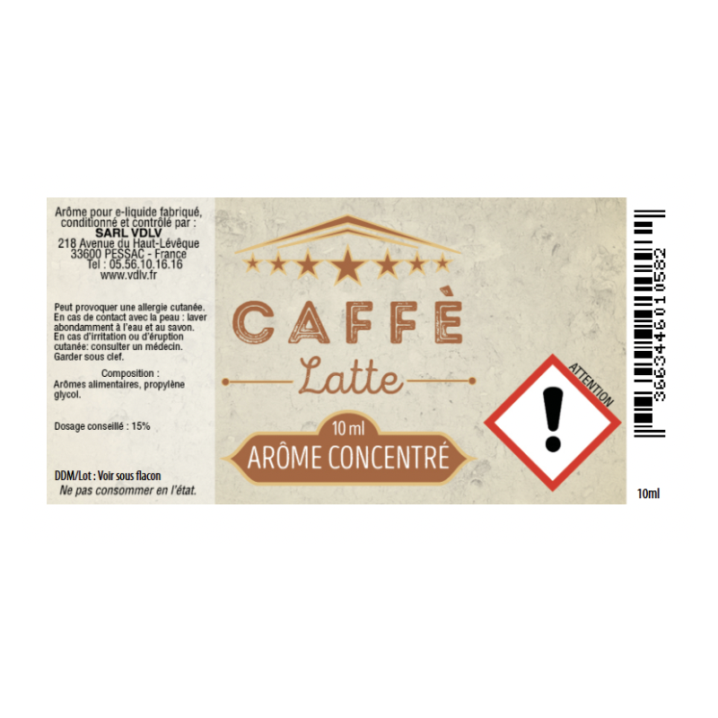 Arôme Caffe Latte par Cirkus