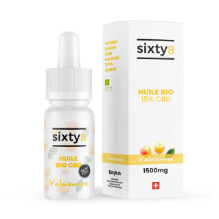 Huiles CBD aromatisées Valaisanne (10ml) / Sixty 8