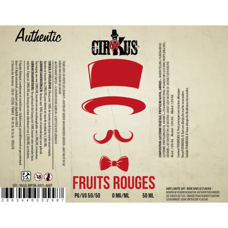 Fruits Rouges / Edition 50ml / Cirkus Authentic