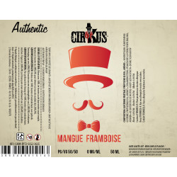 Mangue Framboise / Edition 50ml / Cirkus Authentic