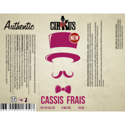 Cassis Frais / Edition 50ml / Cirkus Authentic
