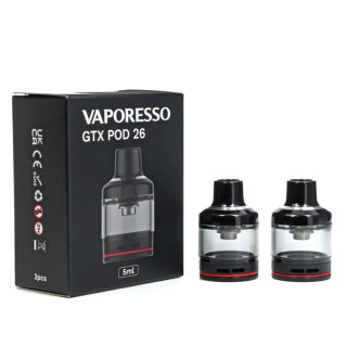 2x Cartouches GTX Pod 26 GTX Go 80 / Vaporesso