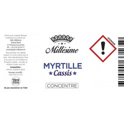 Concentré Myrtille Cassis / Millesime