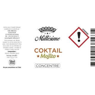 Concentré COCKTAIL MOJITO / millesime
