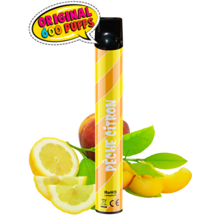 Wpuff Pêche Citron / Liquideo