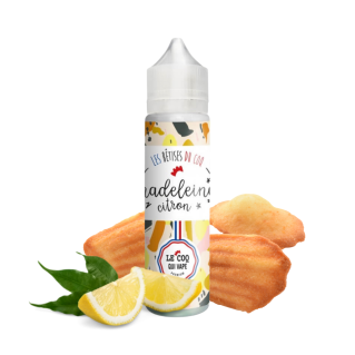 Eliquide Madeleine Citron / Le Coq Qui Vape