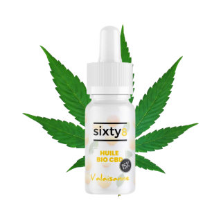 Huiles CBD aromatisées Valaisanne (10ml) / Sixty 8