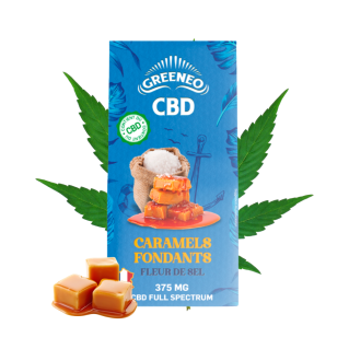 CARAMELS FONDANTS (FLEUR DE SEL) au CBD