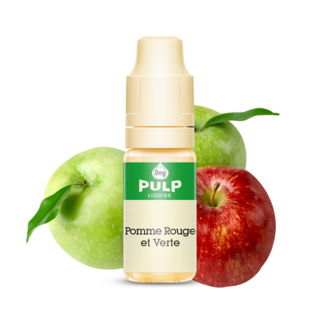 Eliquide Pomme Rouge et Verte / Pulp