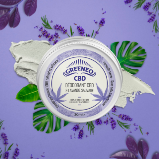 Déodorant Baume CBD et Lavande Sauvage