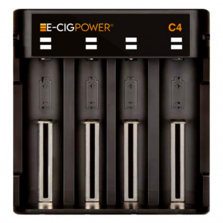 C4 USB-C LED Li-On Battery Charger / Ecig Power