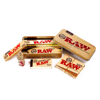 RAW Boite en Métal Starter Complet Portable 8pcs / RAW