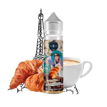 Eliquide Un Matin à Paris 50ml / Hexagone / Curieux