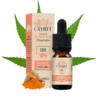 Huile de CBD pour Sportif - " Récupération" / Olympe CBD