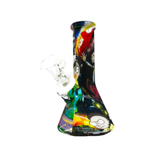 Bong en Silicone Cartoons Noir 13cm / Black Sheep