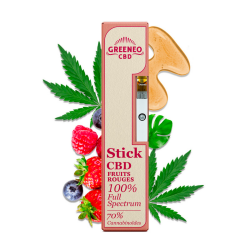 CBD Stick - Fruits Rouges - 70% / Greeneo