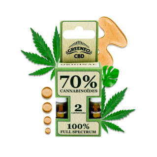 2x Cartouches CBD Stick Original - 70% / Greeneo