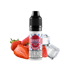 Strawberry Ice Salt Nic 10ml / Dinner Lady