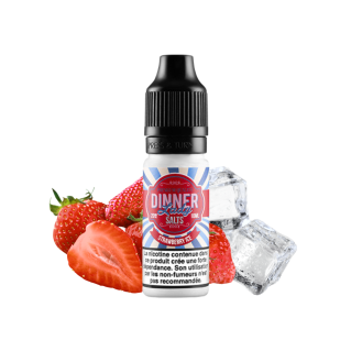 Strawberry Ice Salt Nic 10ml / Dinner Lady