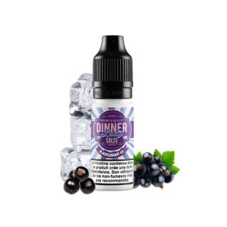 Blackcurrant Ice Salt Nic 10ml / Dinner Lady