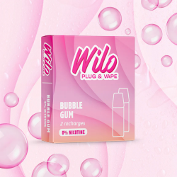 2x Recharges Bubble Gum / Wilo Vape