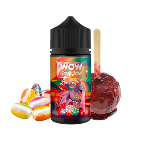 Eliquide Love Lion 100ml WOW Candy Juice / Made in Vape