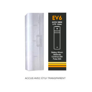 Accu EV6 18650 3000 mAh / E-Cig Power