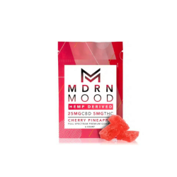 6 Gummies CBD & THC 5mg – Cherry Pineapple / MDRN MOOD