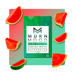 6 Gummies CBD & THC 2mg – Watermelon / MDRN MOOD
