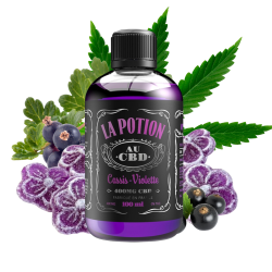 Sirop CBD Cassis Violette / La Potion