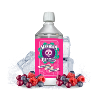 Eliquide Fruits Rouges Cassis Framboises 1000ml / Mexican Cartel