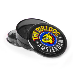 The Bulldog Original 3D Touch Grinder Plastique Noir 3 Parties – 60mm