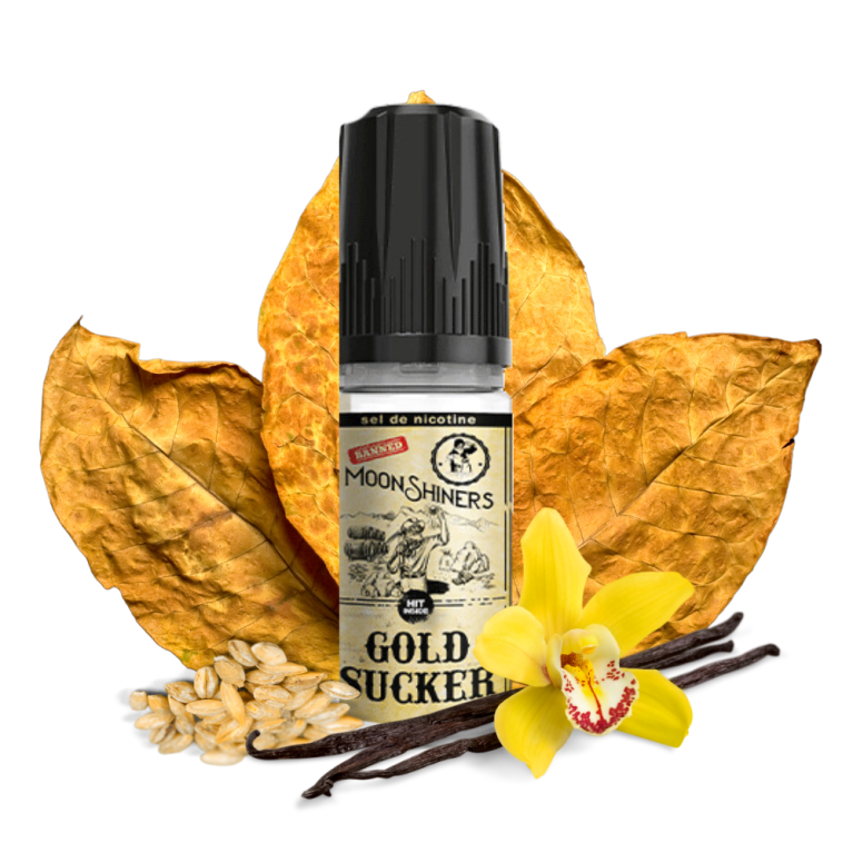 Gold Sucker 10ml NicSalt / Moonshiners