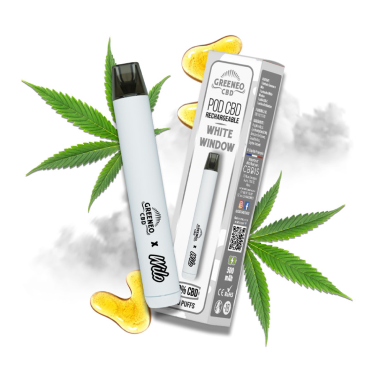 Pod CBD Wilo - White Window / Greeneo Pod CBD Wilo - White Window / Greeneo