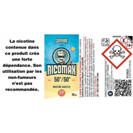 Booster nicotine Nicomax