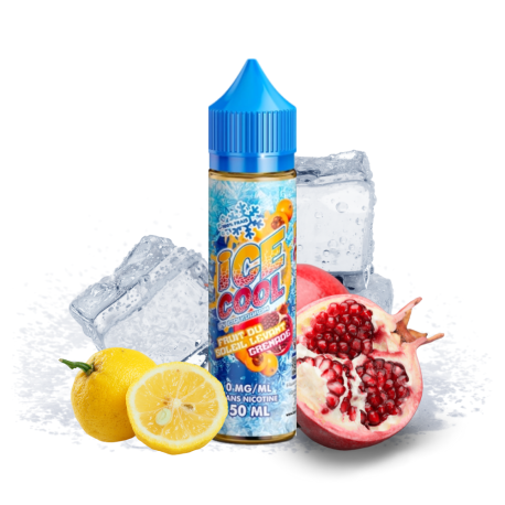 Eliquide Fruit du soleil levant grenade / Ice Cool / Liquidarom