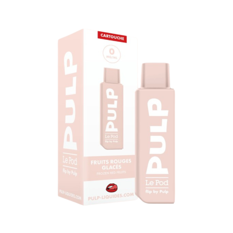 Cartouche - Fruits Rouges glacés - 2 ml - Pod Flip / Pulp Cartouche - Fruits Rouges glacés - 2 ml - Pod Flip / Pulp