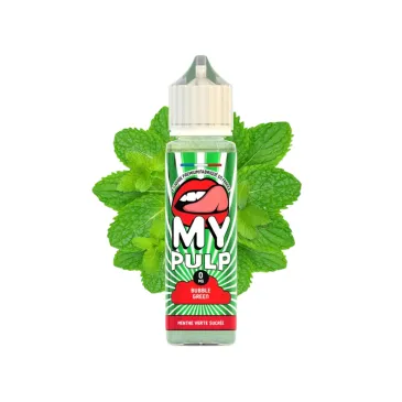 Bubble Green 50ml My Pulp | Eliquide Bubble Gum Menthe Verte