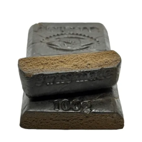 Résine de CBD Lingot Libanais rouge CBD – Goldbar420
