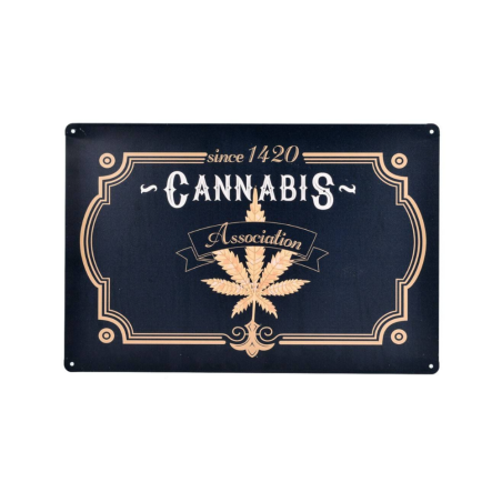 Plaque décorative Cannabis Association | Around The Vape