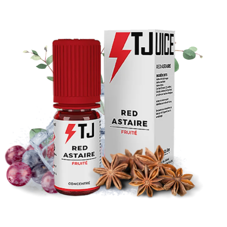 Arôme Concentré Red Astaire 10ml – T Juice | Around The Vape