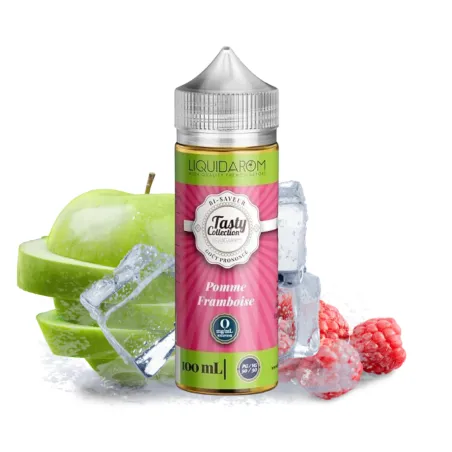 Eliquide Pomme Framboise – Tasty Collection – Liquidarom