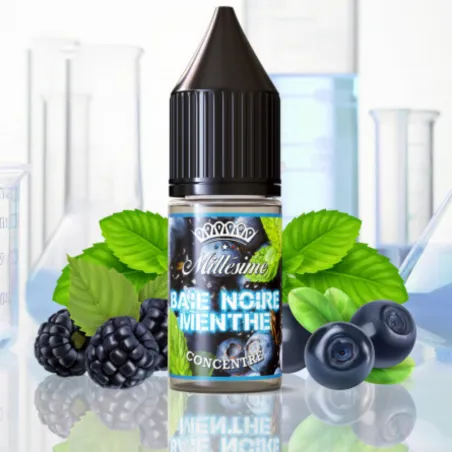 Arôme Concentré Baie Noire Menthe – Millésime