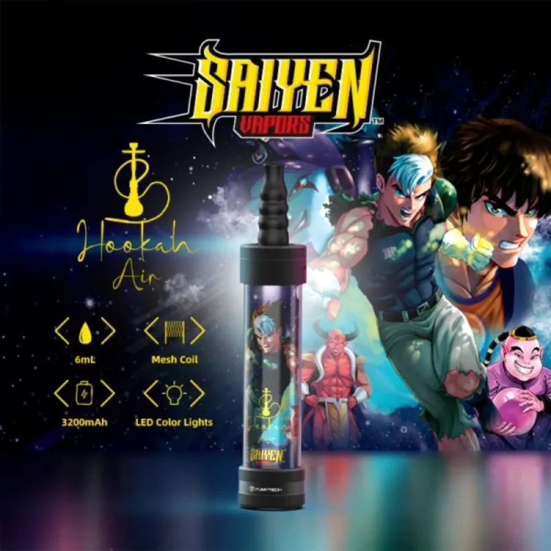 E-Chicha Portable Hookah Air 6ml 3200mAh / Fumytech