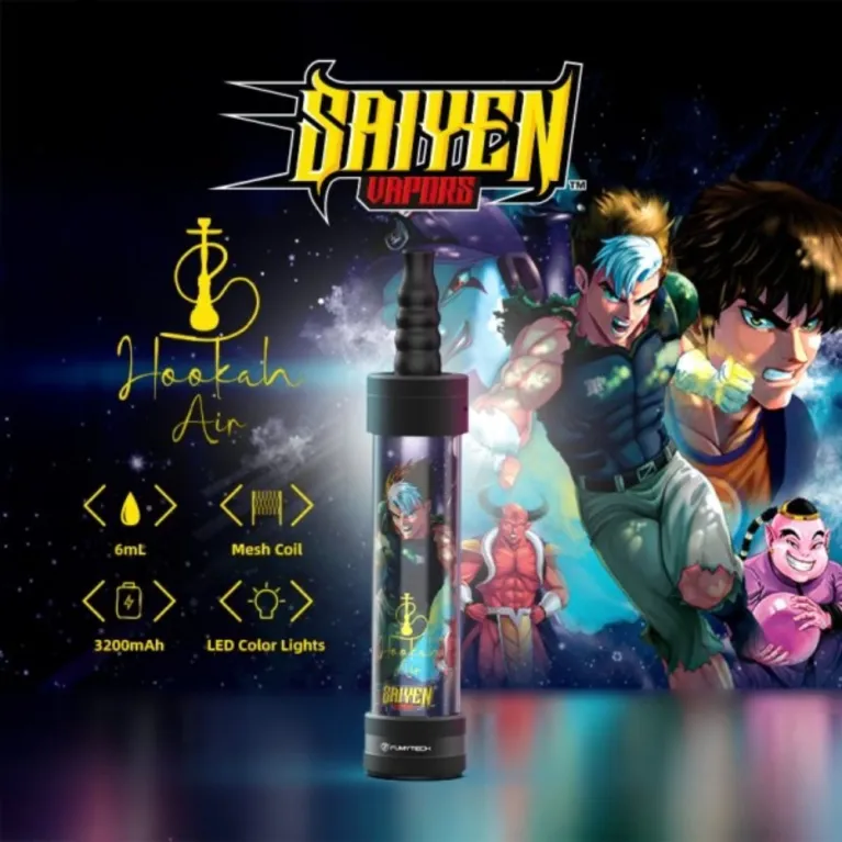 E-Chicha Portable Hookah Air 6ml 3200mAh / Fumytech