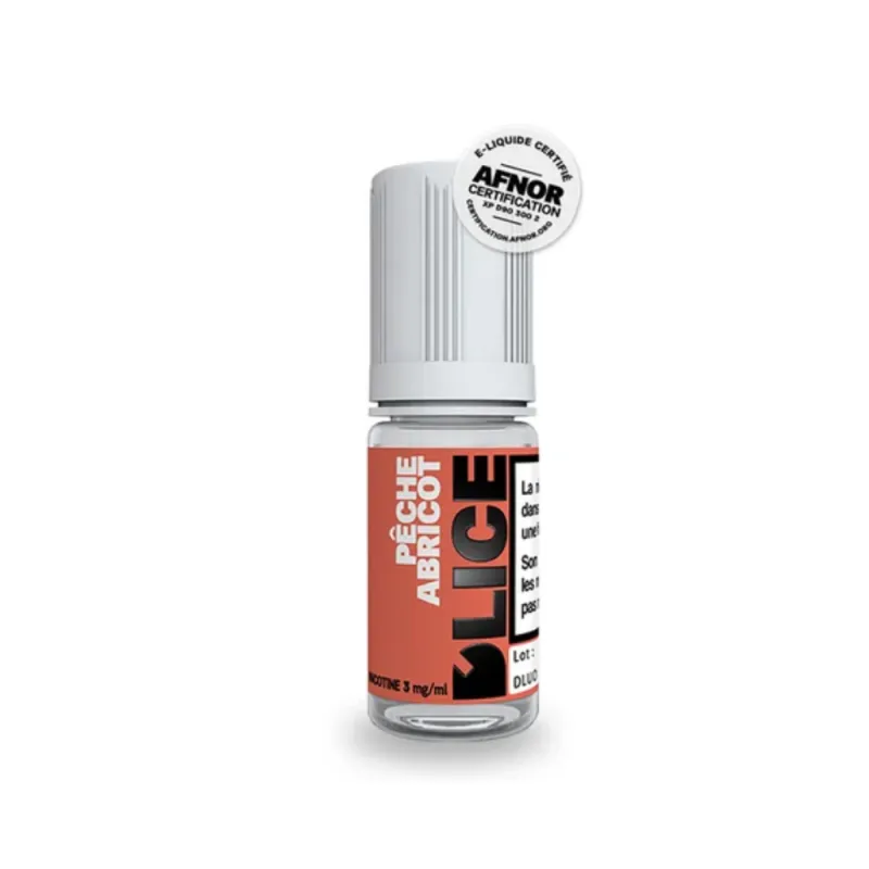Eliquide Pêche Abricot 10ml / Dlice