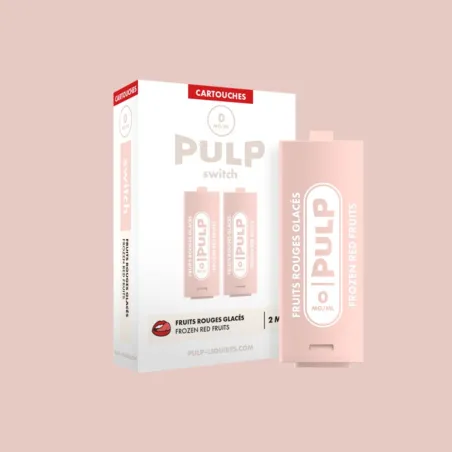 2x Cartouches Fruits Rouges Glacés – Le Pod Switch – Pulp