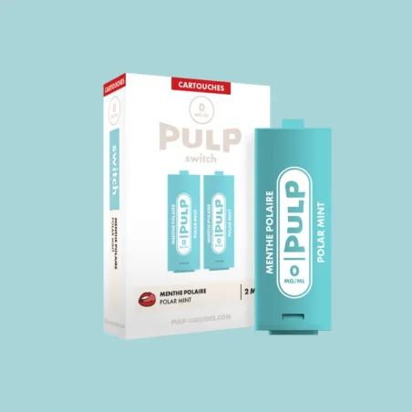 2x Cartouches Menthe Polaire – Le Pod Switch – Pulp